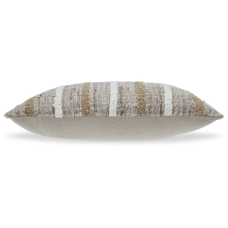 Signature Design by Ashley Benish Tan/Brown/White Pillow