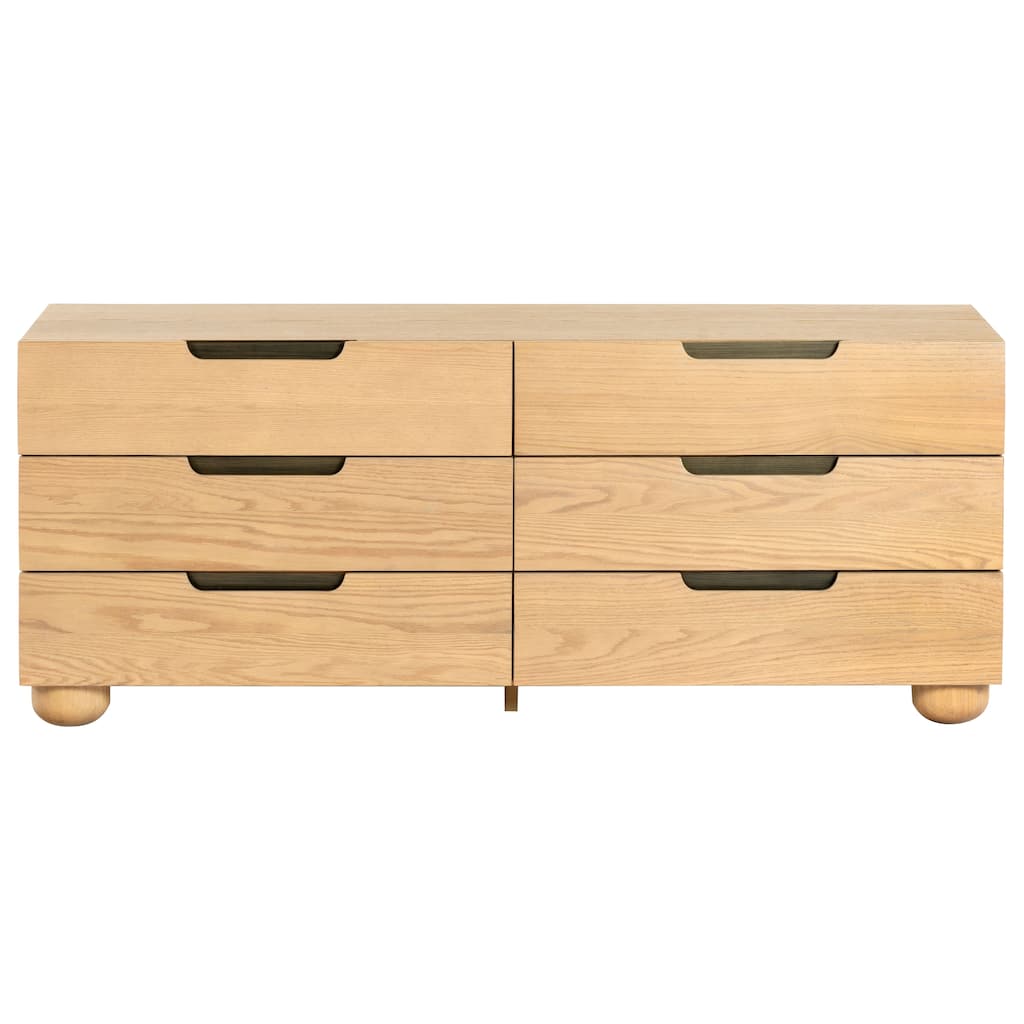 SAFAVIEH Couture Beethoven Wood 6 Drawer Dresser