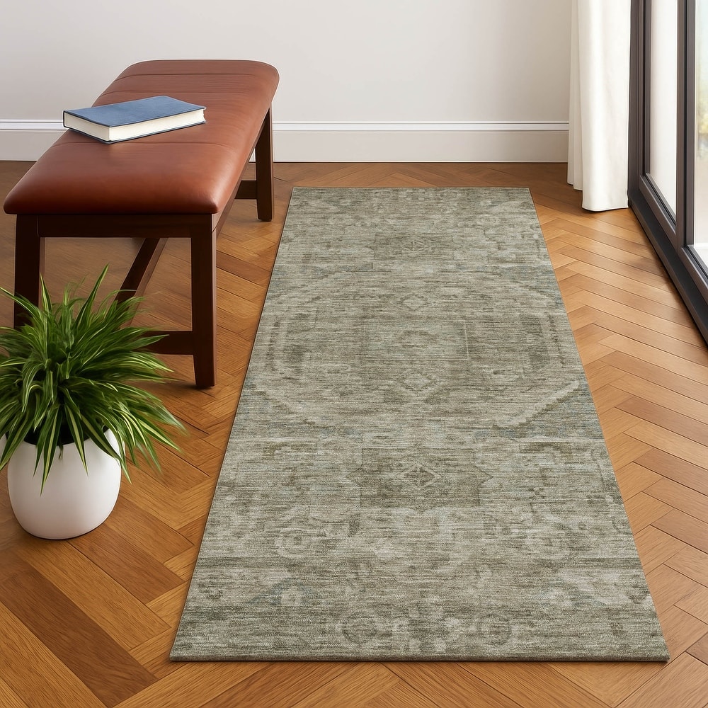 Premium Washable Super Soft Vintage Traditional Mayfield Rug
