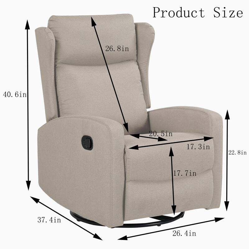 Rocking Recliner Chair for Living Room