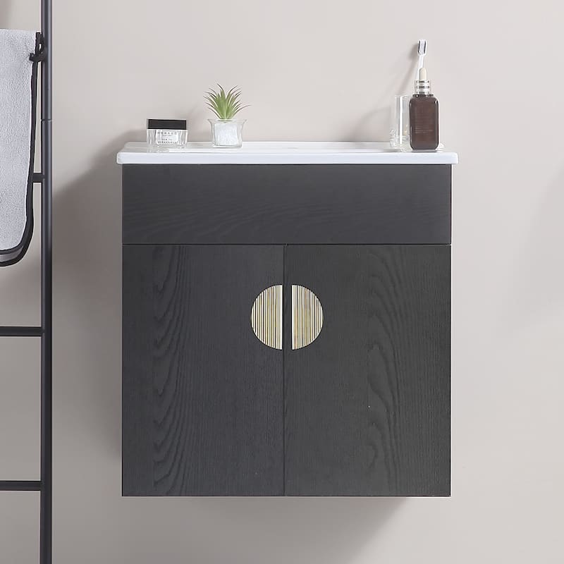 Bathroom Vanity with 2 Doors, Excluding Sink