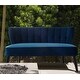 preview thumbnail 9 of 47, Becca Performance Fabric Channel Tufted Settee by Jennifer Taylor Home