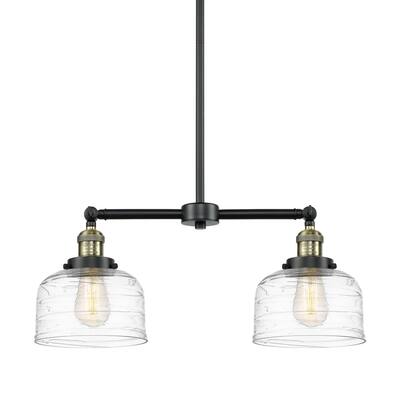 Innovations Lighting 209-10-21 Bell Linear Bell 2 Light 21" Wide
