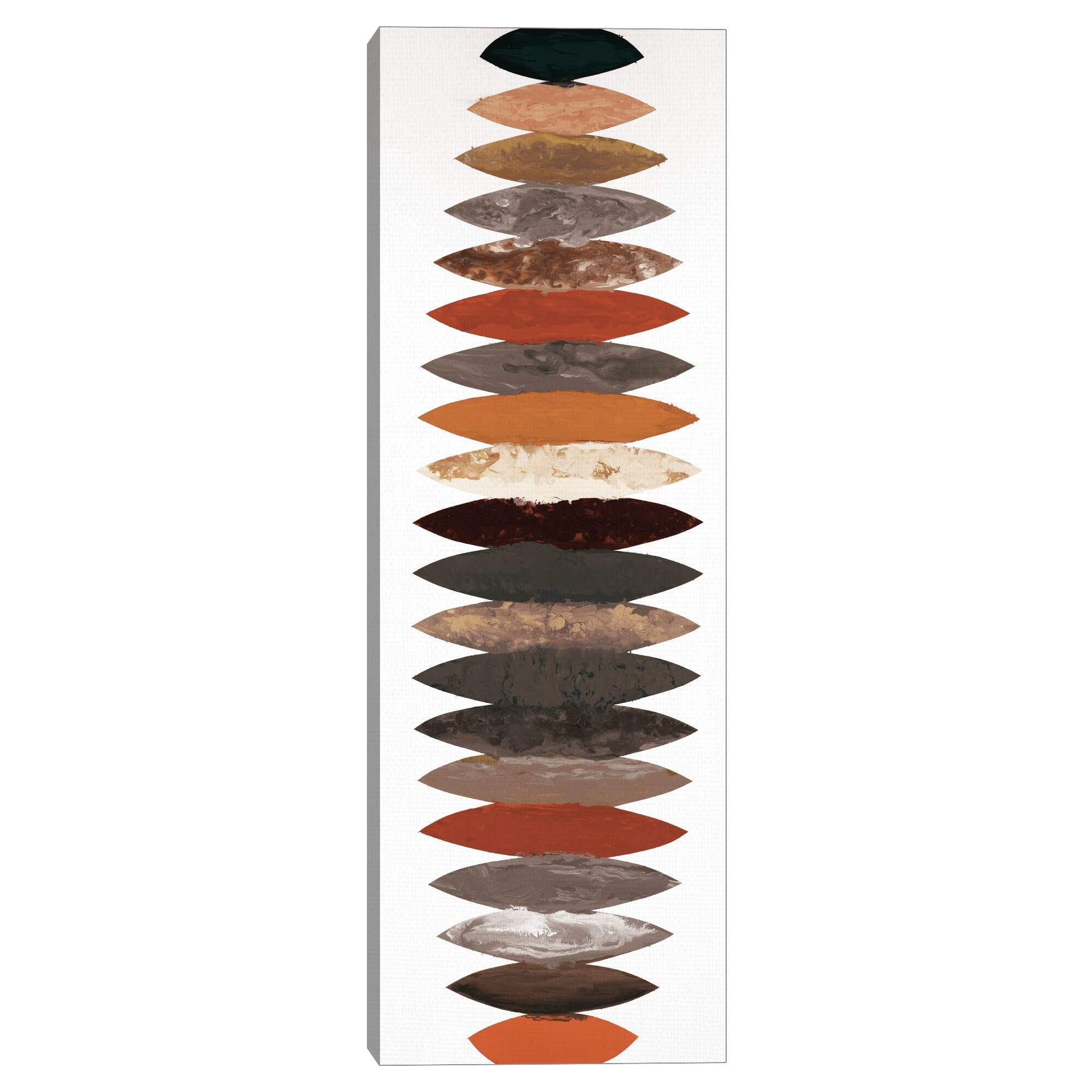 Rhythmic Balance by Randy Hibberd Canvas Art Print Orange Bed Bath & Beyond 33463272