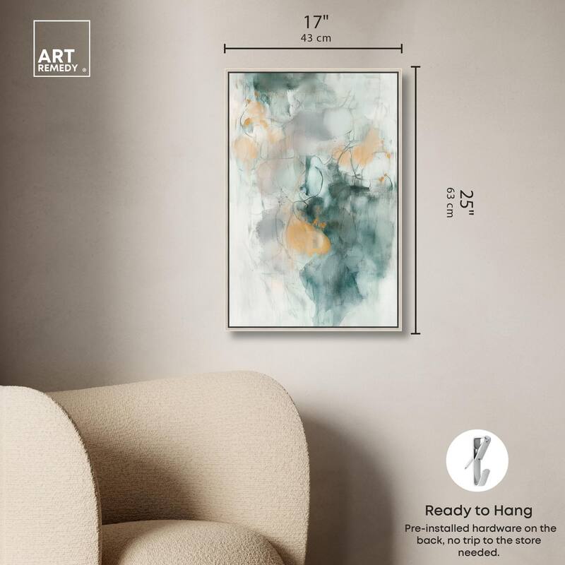 Verdant Vapors II Canvas by Art Remedy