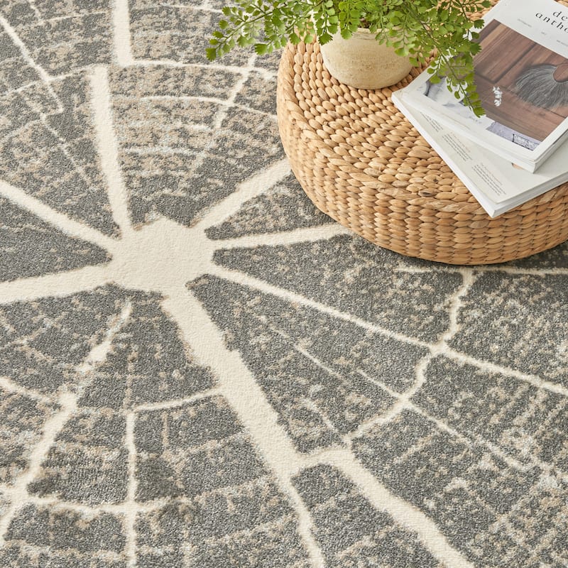 Nourison Soma Contemporary Abstract Glam Area Rug