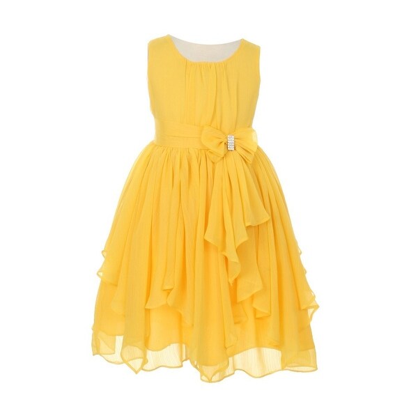 girls yellow easter dress