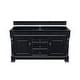 preview thumbnail 10 of 34, James Martin Vanities Brookfield 60" Double Vanity, Antique Black Antique Black Cabinet Base Only - No Top
