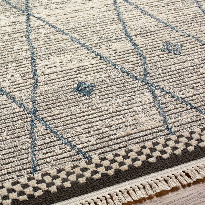 Livabliss Berlin Bohemian Diamond Area Rug