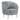 Coaster Furniture Sophia Grey and Gold Upholstered Chair