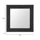 preview thumbnail 3 of 2, Kare Mirror Black