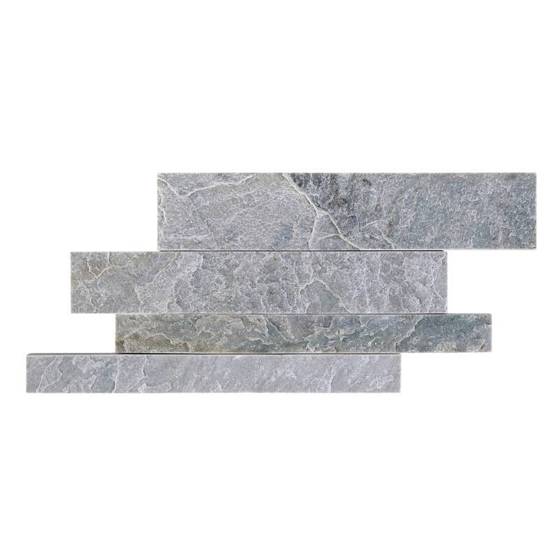Linear Lines 6 in. x 12 in. Split Face Slate Wall Tile