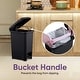preview thumbnail 6 of 15, 10.5 gal Slim Step Trash Can