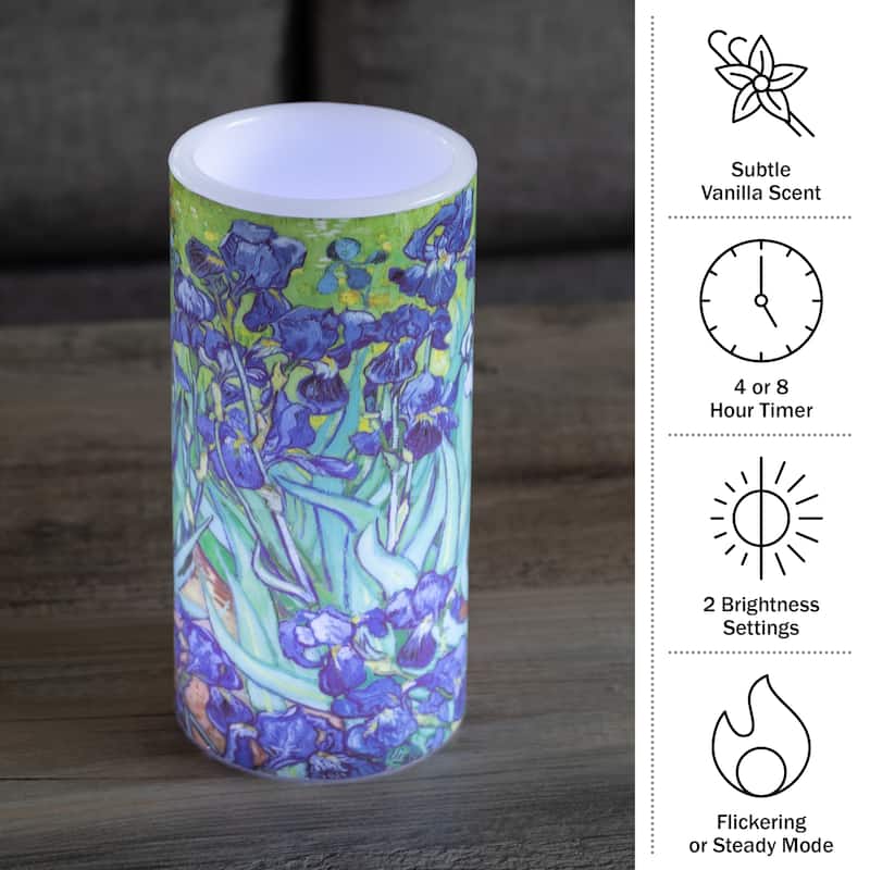 Lavish Home Van Gogh LED Candle