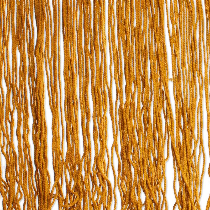 Novica Handmade Amber Cascade Cotton Rope Hammock (Double)