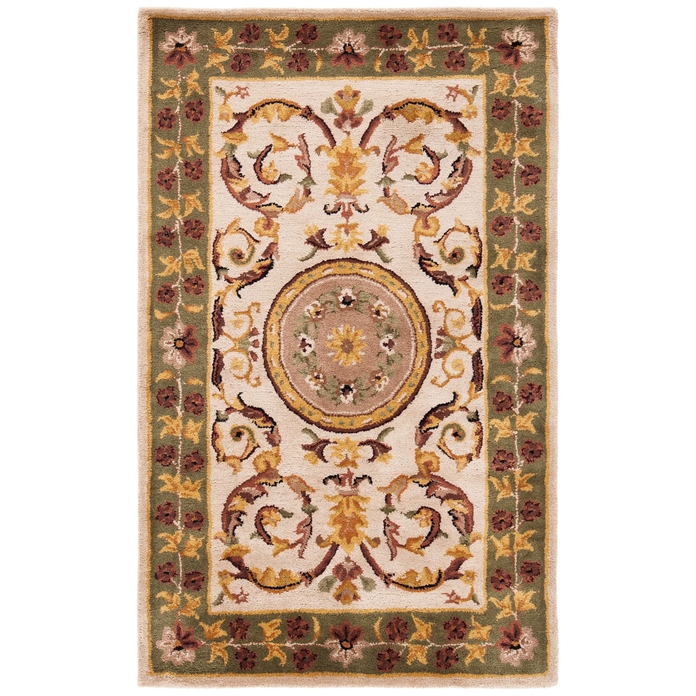 SAFAVIEH Handmade Classic Sigurborg Traditional Oriental Wool Rug