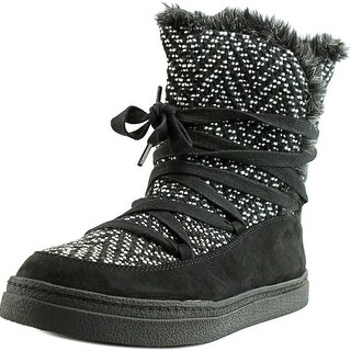 Rocket Dog Women's 'Starry' Grey Spreckled Knit Winter Boots - Free ...