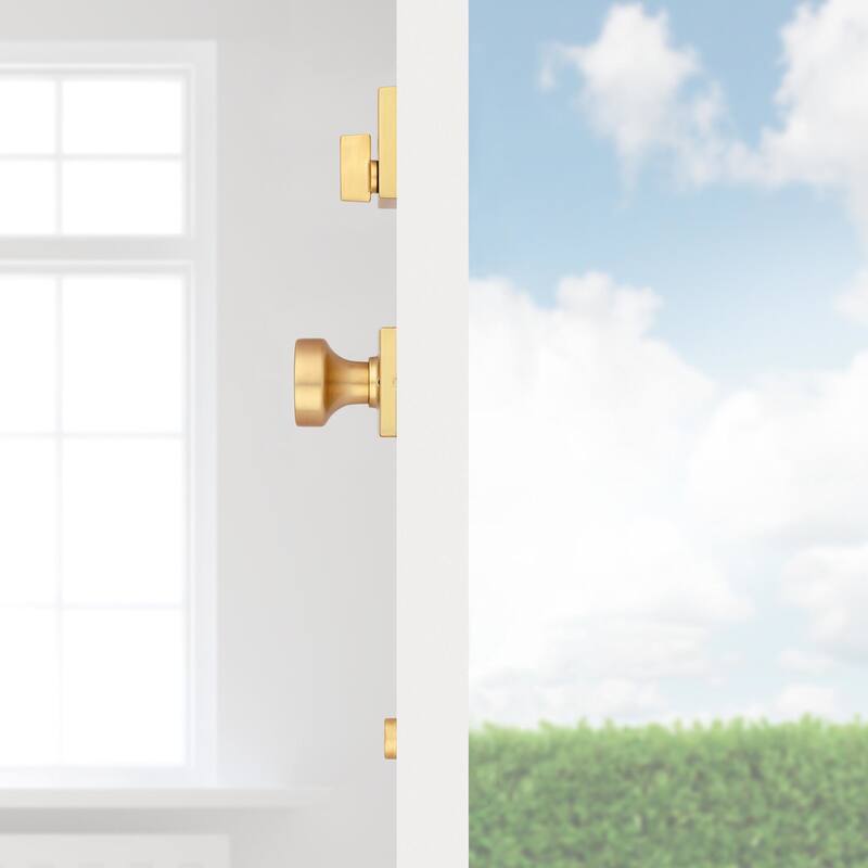 Kwikset Pismo Single Cylinder Interior Pack with Square Rose