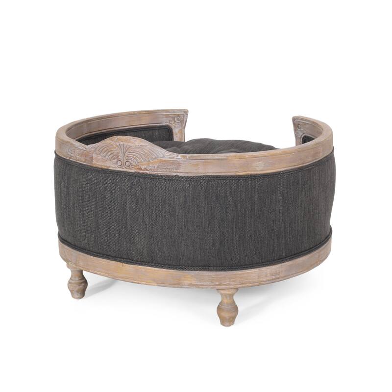 Gilmanton Upholstered Medium Pet Bed by Christopher Knight Home