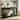 32''/ 47'' Farmhouse Black Thick Console Sofa Table, Wood Entryway Desk with Storage Shelf