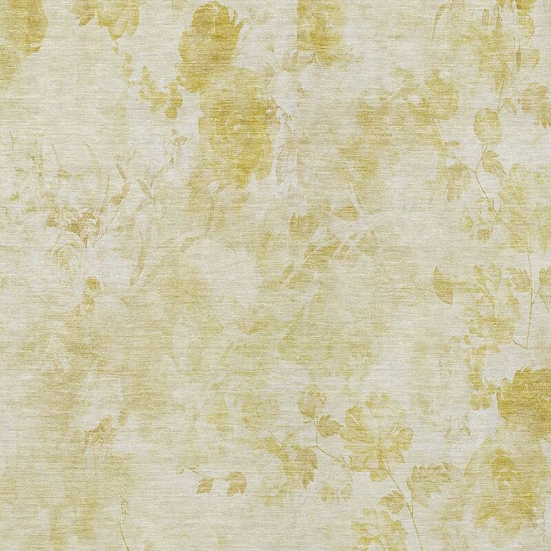 HomeRoots Floral Transitional Rectangle Outdoor Rug