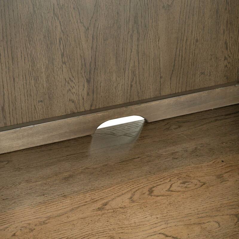 Americana Farmhouse Dusty Taupe Credenza and Hutch