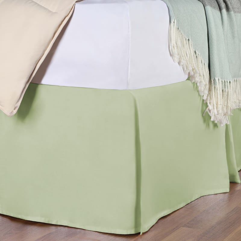 Superior 300 Thread Count Solid Combed Cotton Drop Bedskirt