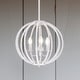 preview thumbnail 1 of 9, Arni 16 Inch Pure White Beads Bohemian Pendant 3-Light