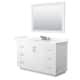 Option White, Nickel Trim, Giotto Quartz Top