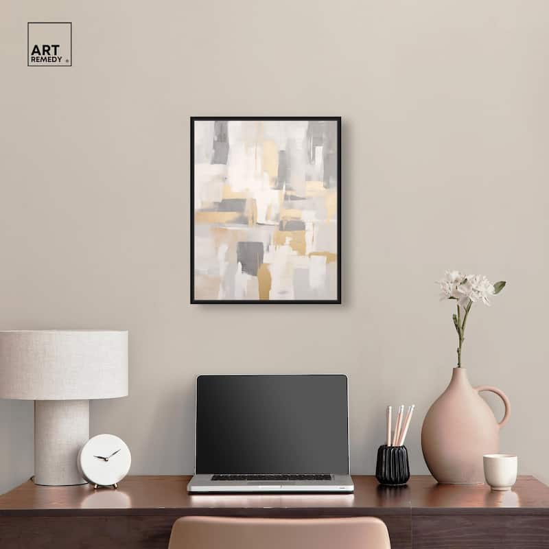 Soft Brilliance I Canvas by Art Remedy