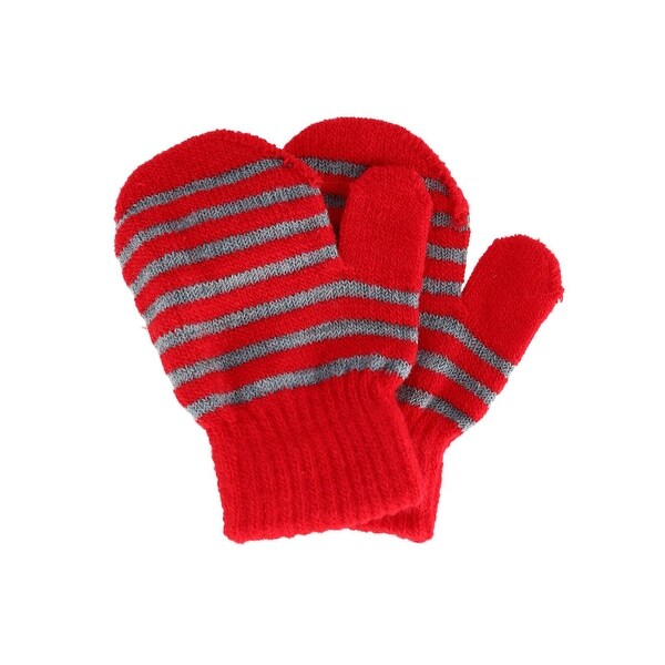 red toddler mittens