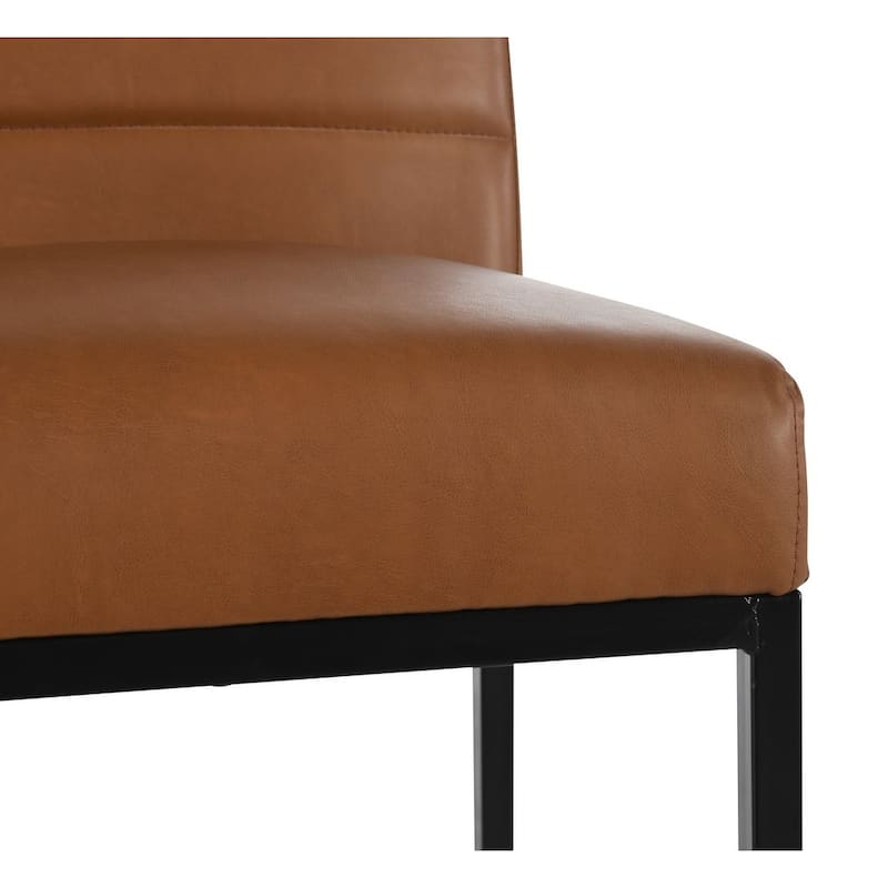 Seville Counter Stool 26" Brown by Kosas Home