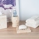 preview thumbnail 6 of 8, Creative Home Spa Collection Champagne Marble Soap Dish, Soap Tray, Soap Holder - Beige