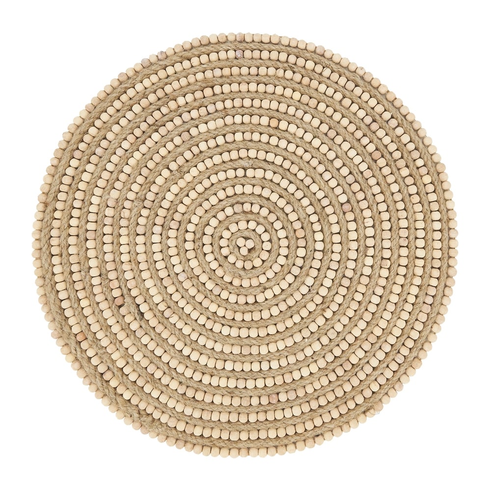Beaded Spiral Swirl Placemat (Set of 4)