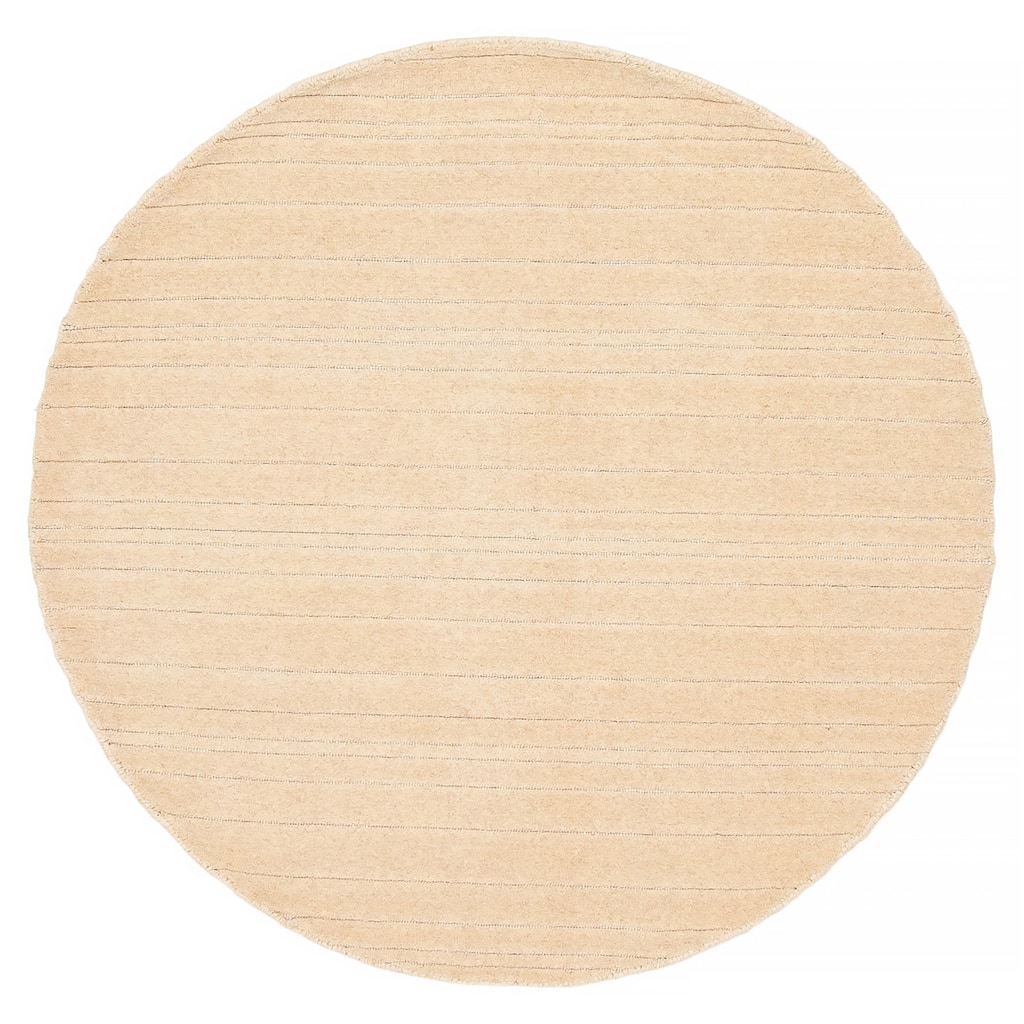 Kashkuli Gabbeh Cream Rug 4'0" x 3'11" - 4'0 x 3'11
