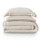 preview thumbnail 6 of 22, Harbor House Linen Blend Double Flange Duvet Cover Set