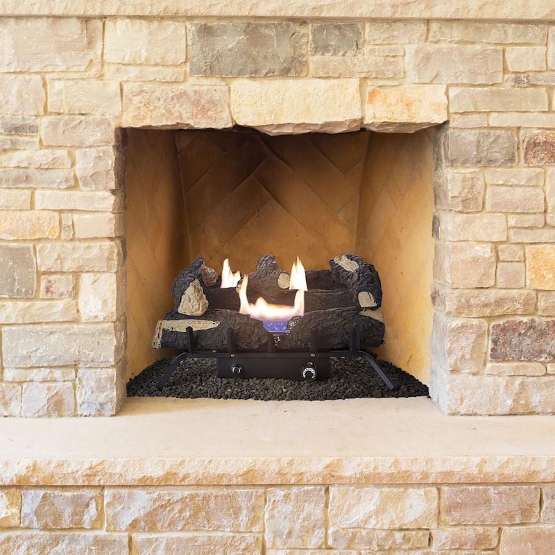 Pleasant Hearth 24" Wildwood Vent Free Gas Log Set 30,000 BTU