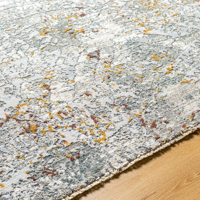Kelton Modern Patchwork Area Rug
