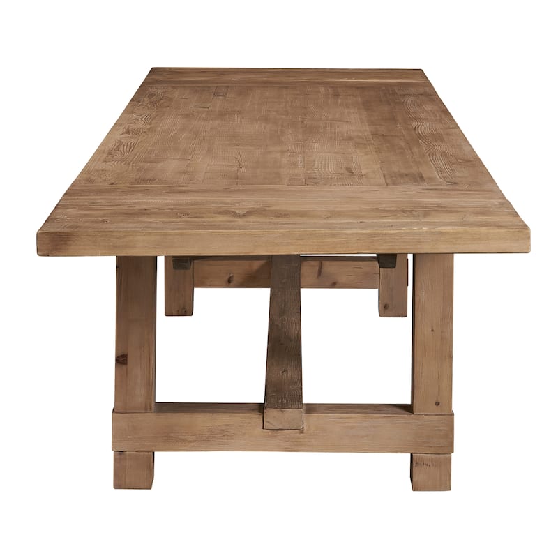 Cape Henry Farmhouse Woodgrain 96-inch Reclaimed Extension Table