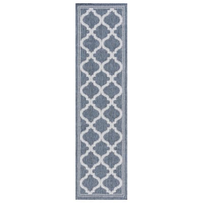 Martha Stewart by SAFAVIEH Washable Iemy Indoor/ Outdoor Waterproof Rug - 2' x 7' Runner