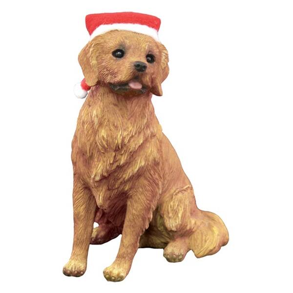 Shop Golden Retriever Sitting Christmas Ornament Sitting With