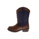 preview thumbnail 2 of 2, Disney Cars Lightning Mcqueen Cowboy Boots Calf High Country Boot (Toddler/Little Kid)
