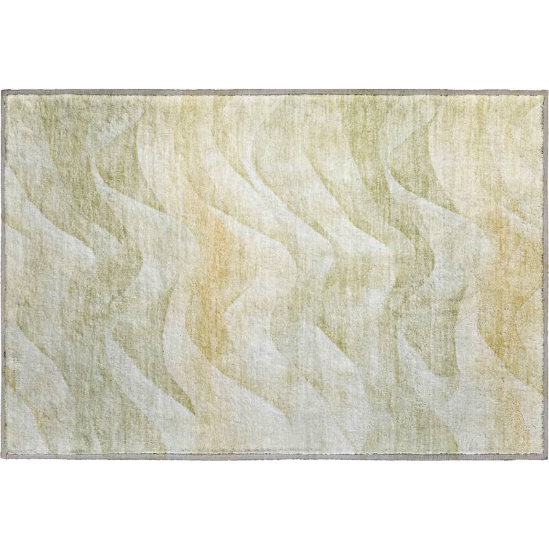 Premium Washable Super Soft Modern Waves Mayfield Rug