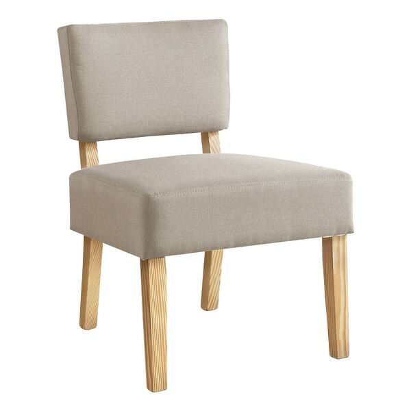 Shop Accent Chair Natural Wood Legs Overstock 31772599