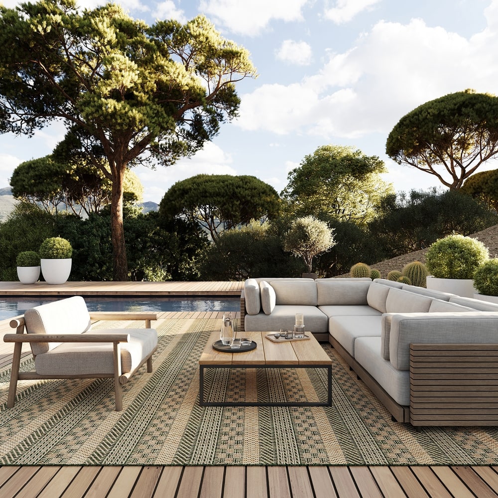 Nuloom Vail Modern Indoor/Outdoor Area Rug