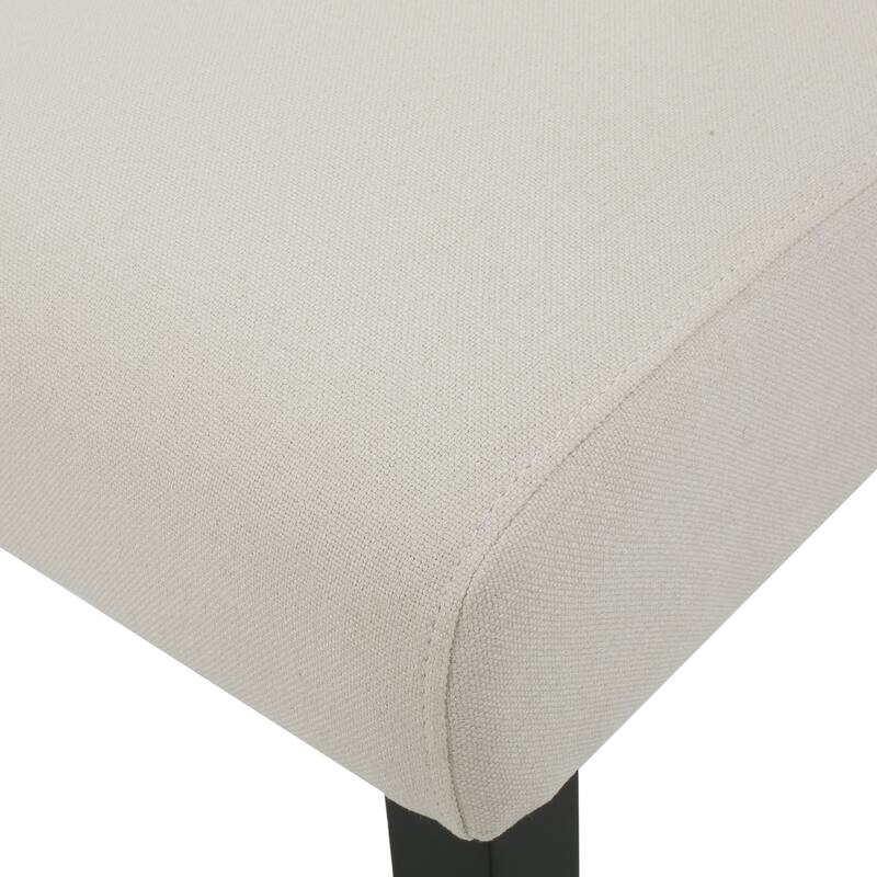 Upholstered Dining Chairs Set of 2, Modern Fabric Dining Room Kitchen Side Chair with Wood Legs for Restaurant/Cafe