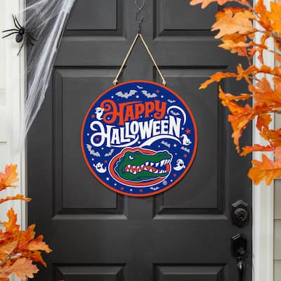 University of Florida 18" x 18" Halloween Door Décor Wall Sign