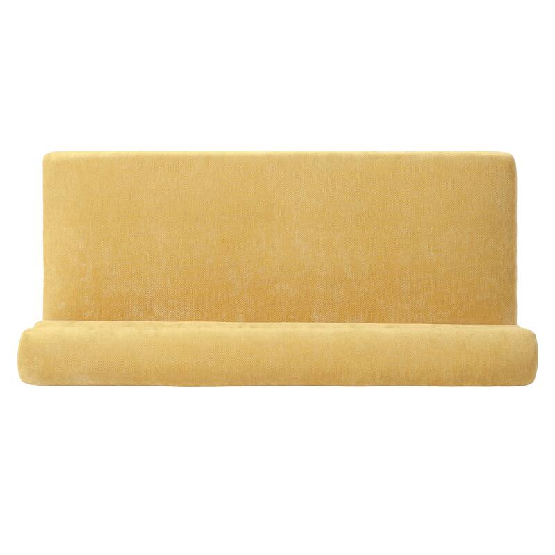 Christopher Knight Home - Modern Upholstered Dining Bench with Padded Seat and Backrest