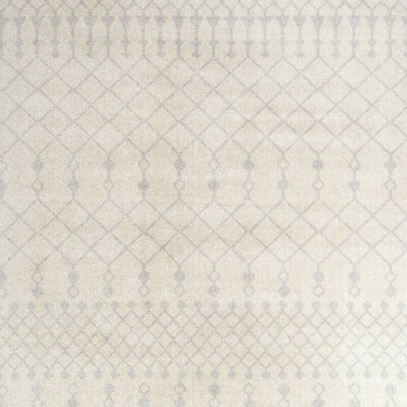 Power Loomed Abstract Modern Low Pile Area Rug