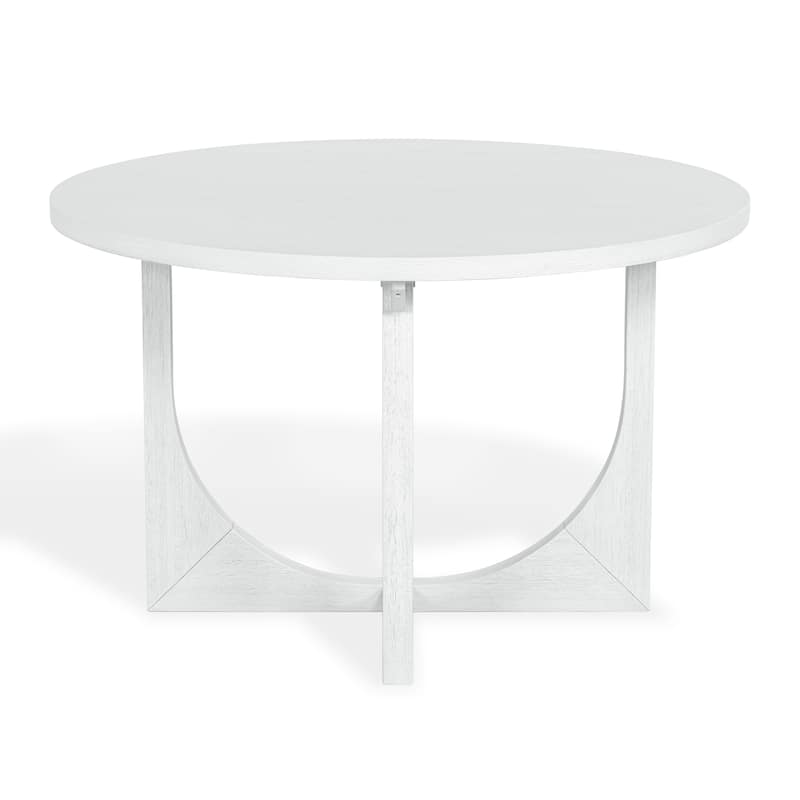 SAFAVIEH Couture Clarastella Round Wood Dining Table - 48"W x 48"D x 30"H